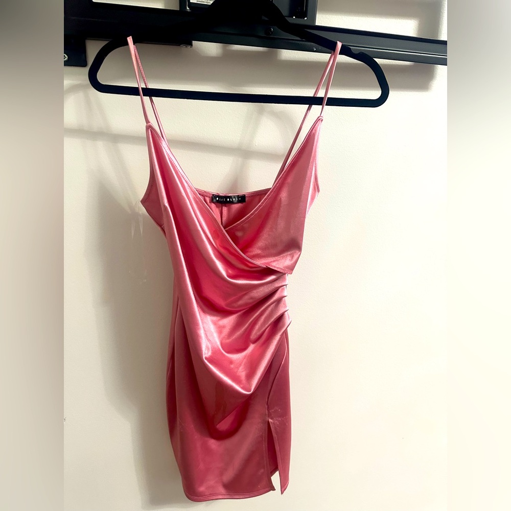 Small satin dress from Honey , worn once